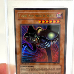 Yu-Gi-Oh! "Toon Summoned Skull" 1st Edition MRL-073 NM-MT PSA 8 - Image 4