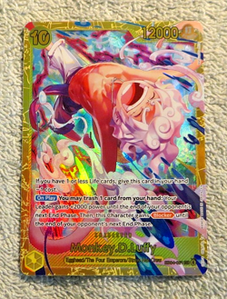 Monkey D Luffy EB04-061 SEC OP15 Holo - One Piece Adventure on Kami's Island - Image 3