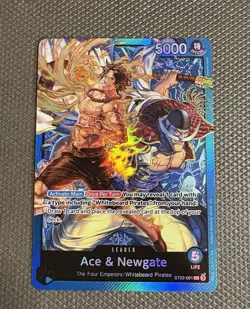 Ace and Newgate L ST22-001 Starter Deck Ace Newgate One Piece English NM - Image 1