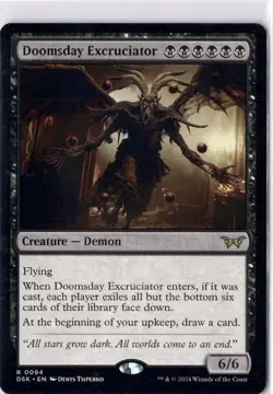 Doomsday Excruciator NM* Duskmourn ENGLISH 0094 mtg -UnltdCards - Image 1