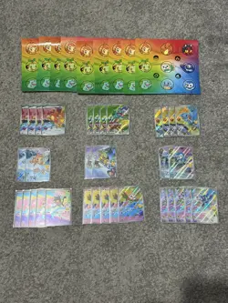 Pokemon TCG First Partner Illustration Collection 24 cards + charizard X Tin - Image 1