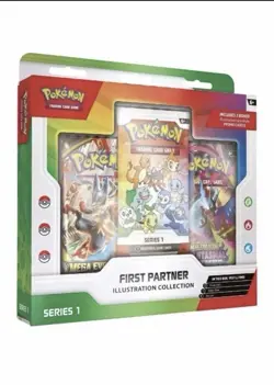 X5 Pokemon TCG: First Partner Illustration Collection Box -PRESALE ⭐ SHIPS 20/3 - Image 1