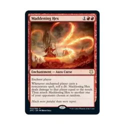WOTC MtG Commander: Adventures in the Forgotten Realms Maddening Hex (R) NM - Image 1