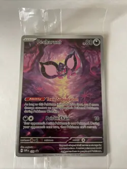 Pecharunt 129 Sv: Scarlet & Violet Promo Cards Holo Sealed - Image 1