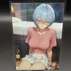 Rei Ayanami Anime Waifu Card Doujin ACG Goddess Holo - Image 1
