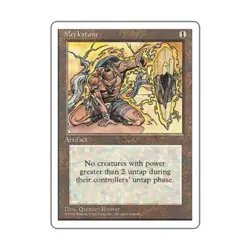 WOTC MtG 4th Ed Meekstone (R) EX - Image 1