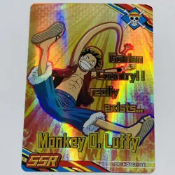 Monkey D. Luffy - One Piece Trading Card Skypiea SSR 006 DP KDAI01 Holo Foil Tc1 - Image 1