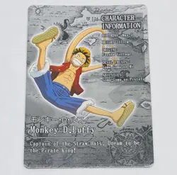 Monkey D. Luffy - One Piece Trading Card Skypiea SSR 006 DP KDAI01 Holo Foil Tc1 - Image 2