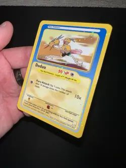Pokemon Funskool Vintage Dodrio Holo Sparkle Card - Image 2