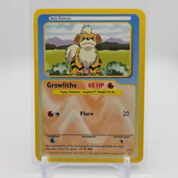 Growlithe #F04 - Pokemon Funskool India Card - Vintage 2004 - Image 1