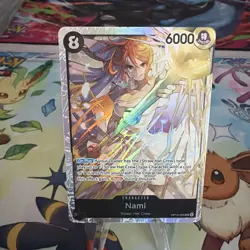 Nami SR OP15-086 Adventure on KAMI’s Island ENGLISH ONE PIECE Card OP15 - Image 1