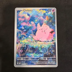 Clefairy 94/88 Perfect Order Full Art Illustration Rare Pokemon Card - Image 1