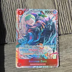 One Piece Roronoa Zoro EB04-007 Foil Egghead 7 Cost 9000 Power Card - Image 1
