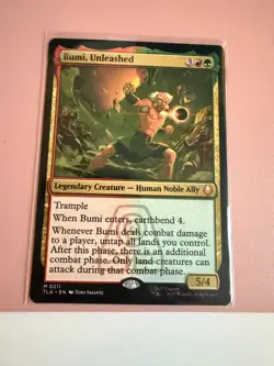 Magic The Gathering MTG Bumi, Unleashed Card 211 Regular Mythic - Image 1