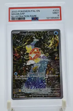 Magikarp 203 PSA 9 Paldea Evolved 2003 Illustration Rare English Pokemon Card - Image 1