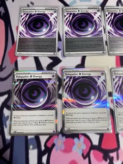 Telepathic Energy 088/088 - Holo And Reverse holo -Perfect Order 8 Card Lot - Image 2