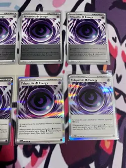 Telepathic Energy 088/088 - Holo And Reverse holo -Perfect Order 8 Card Lot - Image 3