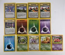 Vintage Pokemon Cards, 1995-2000, Lot of 13, Mp - Image 1