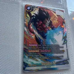 Vegeta : GT FB09-117 Alternate Art Dual Evolution Dragon Ball Card English - Image 2
