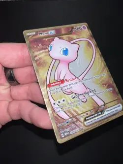 Mew ex GOLD - 151 Metal Card 205/165 Sv: Scarlet & Violet 151 UPC Promo Mint - Image 3