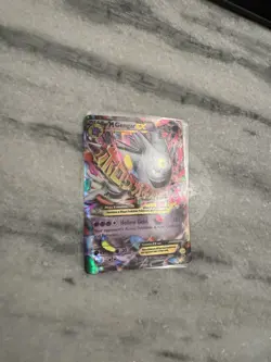 Pokemon Mega M Gengar EX XY166 Full Art Black Star Promo Holo Card NM/LP+ - Image 3