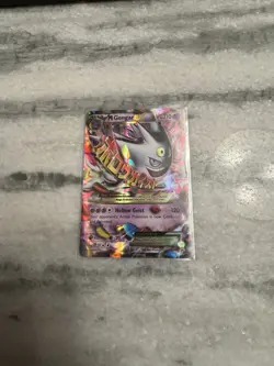 Pokemon Mega M Gengar EX XY166 Full Art Black Star Promo Holo Card NM/LP+ - Image 4