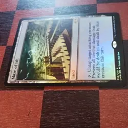 Mtg Maze of Ith FOIL LP/NM Dominaria Remastered Magic Land Card Rare - Image 3