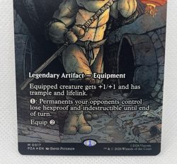 Donnie’s Bo Borderless Foil #17 Mythic MTG Teenage Mutant Ninja Turtles PZA NM - Image 4