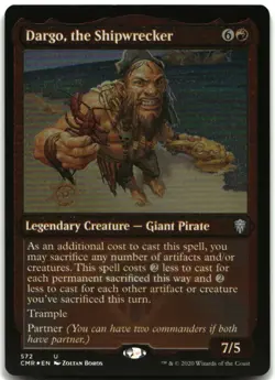 MTG Dargo, the Shipwrecker (Foil Etched) FOIL U Commander Legends 572 LP - Image 1