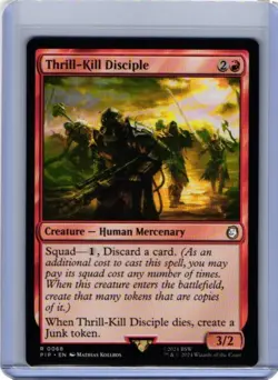 MTG Magic the Gathering Thrill-Kill Disciple (68/1189) Fallout - Image 1