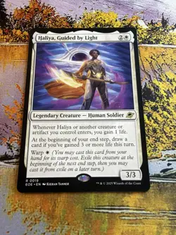 Haliya, Guided by Light #0019 (EOE) Edge of Eternities Rare MTG - Image 2