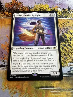 Haliya, Guided by Light #0019 (EOE) Edge of Eternities Rare MTG - Image 3