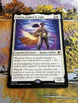 Haliya, Guided by Light #0019 (EOE) Edge of Eternities Rare MTG - Image 4