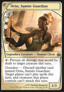 Oriss, Samite Guardian - Light Play MTG Futuresight - Image 1