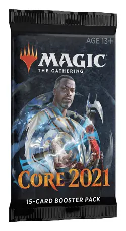 Core Set 2021 Booster Pack Mtg Magic Sealed Free Shipping! 630509902514 - Image 1