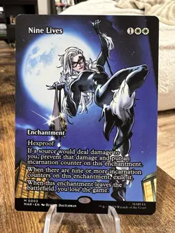 Nine Lives (Borderless) Marvel Universe Eternal-Legal Regular - Image 1
