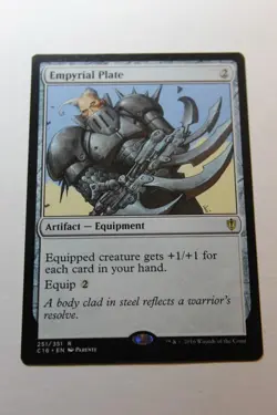 MTG Empyrial Plate x1- -Commander 2016-Lightly Played - Image 1