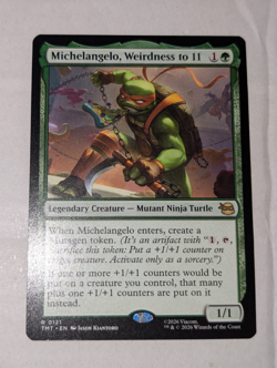 Michelangelo, Weirdness to 11 - Teenage Mutant Ninja Turtles - Magic - MTG - Image 1