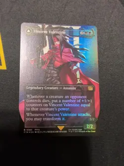 Vincent Valentine (Borderless) -Foil Near Mint MTG - Image 1