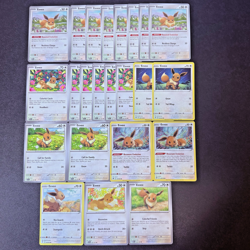 Pokemon Eevee Lot (23 Cards) Mixed Sets Bulk Near Mint Art Collection - Image 1