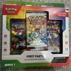 Pokemon TCG First Partner Illustration Collection Series 1 - Image 1