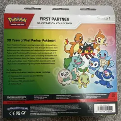 Pokemon TCG First Partner Illustration Collection Series 1 - Image 2