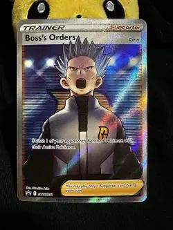 Boss's Orders SWSH251 Full Art Promo Cyrus Premium Tournament Collection - Image 1