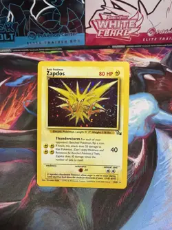 Pokemon TCG Legendary Birds Fossil Set Articuno Zapdos Moltres Holo Rare - Image 5