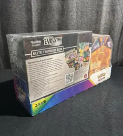 Pokemon TCG Costco Bundle Evolving Skies ETB & Mew V Tin Sealed 2-Pack - Image 2
