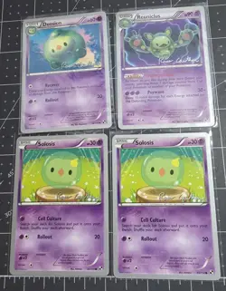 Pokemon ×2 Solosis Duosion and Reuniclus 2011 World Championship Ross Cawthon - Image 1
