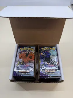 POKEMON 36 SWORD & SHIELD CHILLING REIGN FACTORY SEALED BOOSTER PACKS - Image 2