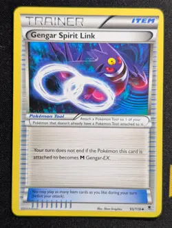 Gengar Spirit Link 95/119 XY - Phantom Forces Pokemon LP Normal - Image 1