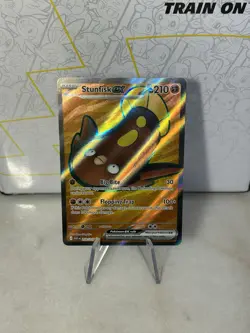 Pokemon TCG - Stunfisk Ex 252/217 Me: Ascended Heroes Holo Full Art - NM - Image 1
