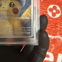 2023 POKEMON SVP EN PIKACHU/GREY FELT HAT POKEMON X VAN GOH 9 PSA MINT AUTHENTIC - Image 4